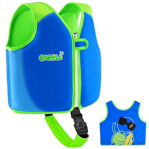 OSHYLE Kinder Schwimmweste - Jungen Mädchen Neopren Schwimmen Jacke Kleinkind Schwimmen...