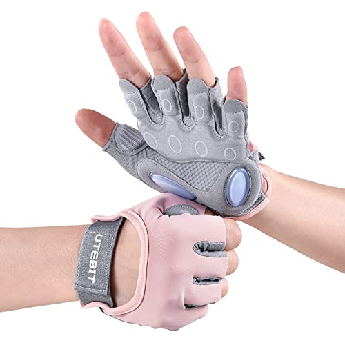 UTEBIT Fitness Handschuhe, Atmungsaktive Sporthandschuhe mit Mikrofasergewebe,...