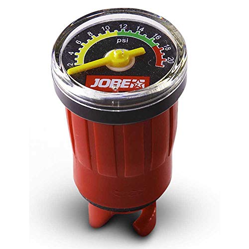 Jobe Unisex Druckzähler, aufblasbar, rot, COMPTEUR Pression DE Paddle Board GONFLABLE