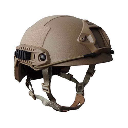 LOOGU Fast MH Typ Schutzhelm Top Helm mit seitlichen Schienen Sturzhelm für Outdoor...