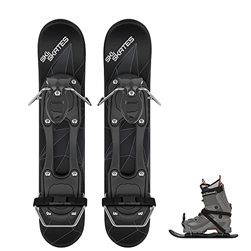 Skiskates - Short Mini Ski Skates for Snow