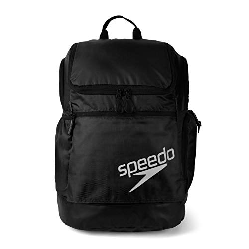 Speedo Unisex Erwachsene Teamster 2.0 Rucksack 35L Rucksack, Schwarz, Einheitsgröße