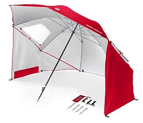 Sport-Brella Umbrella Sonnenschirm für Strand und Garten, Robust, Schutz vor Sonne, Regen...