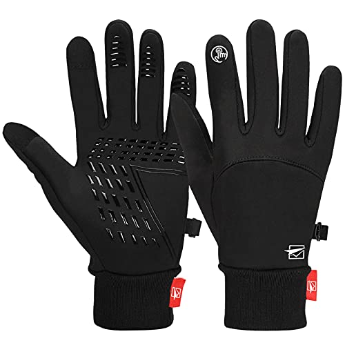 Cevapro Fahrradhandschuhe Warme Winterhandschuhe wasserdichte Touchscreenhandschuhe...