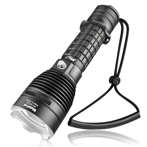WholeFire LED Tauchlampe IPX8 Wasserdichte 6000 Lumen Tauchen Taschenlampe 3 Modi...