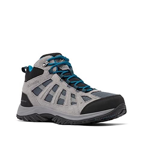 Columbia Redmond III Mid WP wasserdichte Wanderstiefel für Herren, Grau (Graphite x...