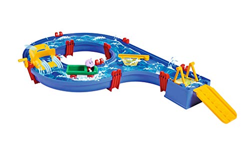 BIG Spielwarenfabrik AquaPlay - AmphieSet - 88x50x13 cm große Wasserbahn, ideales...