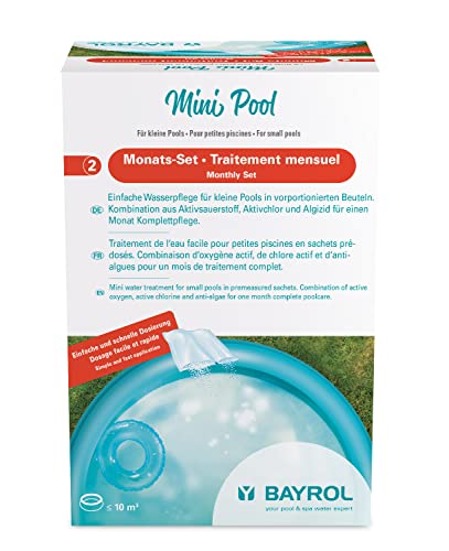 Bayrol Monats-Set Quick-Up-Pool bis 10 m³ - Speziell geeignet für kleine Becken -...