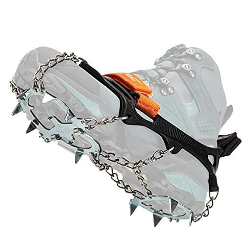 Nortec Spikes ALP 2.0 Made in Italy für Winter Tracking Winter auf EIS und Schnee, Micro...