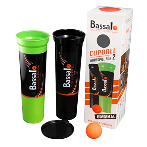 BASSALO Cupball 2er Starter-Set inkl. Box - Sportspiel für Kinder, Jugendliche,...