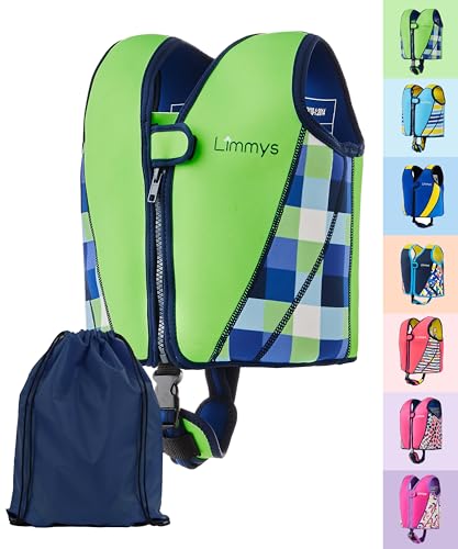 Limmys Premium Schwimmweste Kinder - Schwimmhilfe für Kinder und Kleinkinder – Moderne...