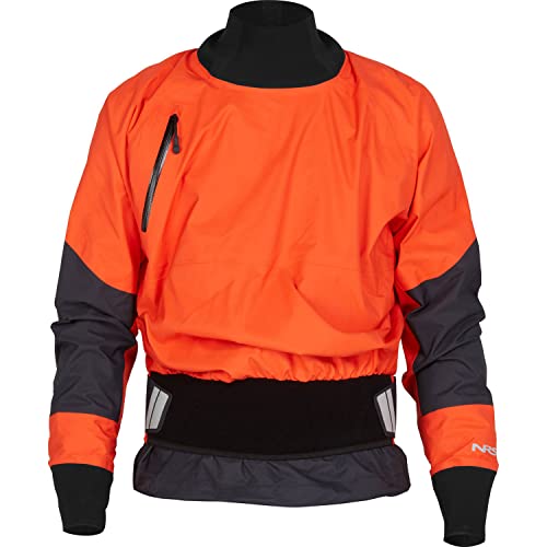 NRS Herren Stratos Semi-Dry Paddling Jacke, Flare, XXL