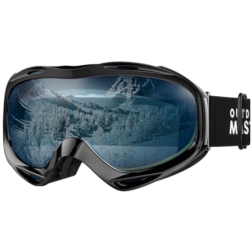 OutdoorMaster Unisex Skibrille OTG für Damen und Herren, Snowboard Brille Schneebrille...