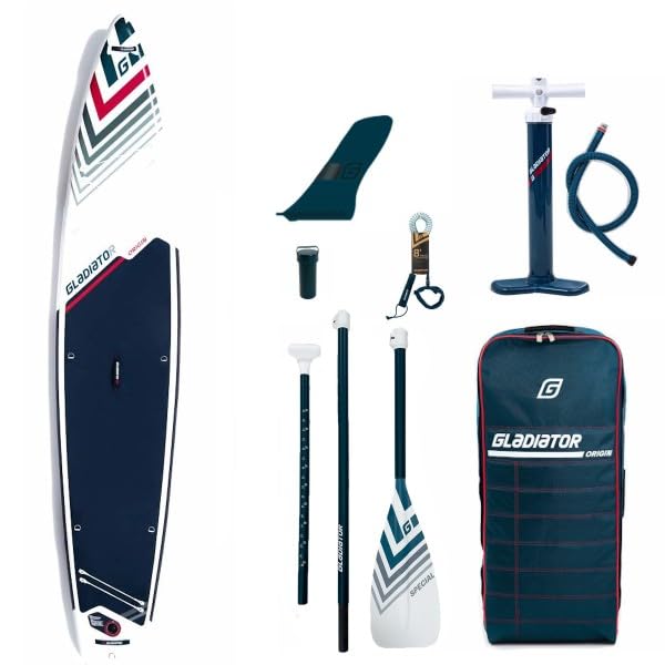 Gladiator Origin 12'6'S SC x 30' SUP Board Set 2024 I Sportliches Tourenboard I Inkl....