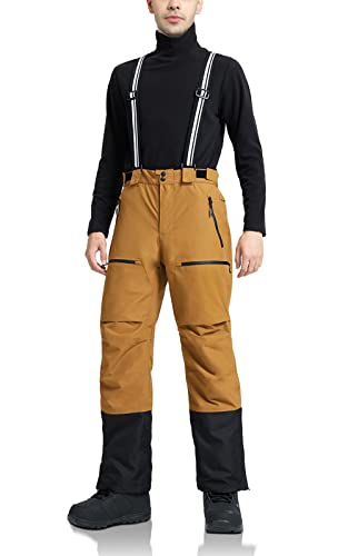 Pioneer Camp Herren Skihose Gefüttert mit Hosenträger Ski Hosen Schneehose Snowboardhose...