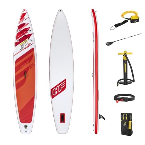 Bestway Hydro-Force™ Fast Touring Board-Set, Fastblast Tech, 381 x 76 x 15 cm, mit...