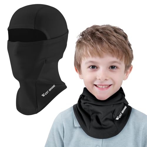 ICOCOPRO Kinder Sturmhaube Winter, Warm Balaclava Winddicht Gesichtsmaske Skimaske...