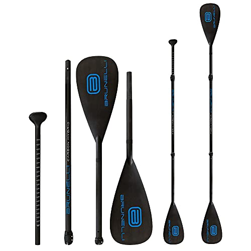 Brunelli Carbon HYBRID Kajak Dual Tech Paddle