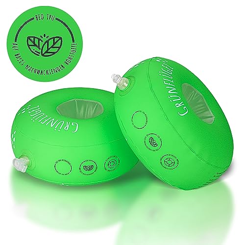 Green wing water wings for children 1-6 years