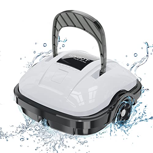 WYBOT Poolroboter Akku, Poolsauger für 100 Minuten Betriebsdauer, Auto-Parken, Starke...