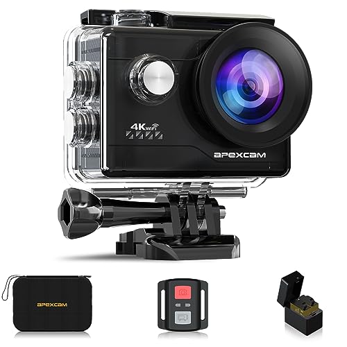 Apexcam 4K Action cam 20MP