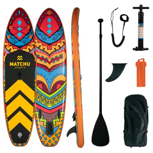 Matchu - Stand Up Paddling Board - Sup Board - Komplettset - Wiederaufladbar - Beinhaltet...