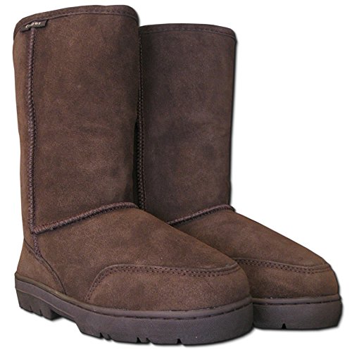 Reissner Lammfelle Engel Lammfell Stiefel Winterboots AGI braun 41