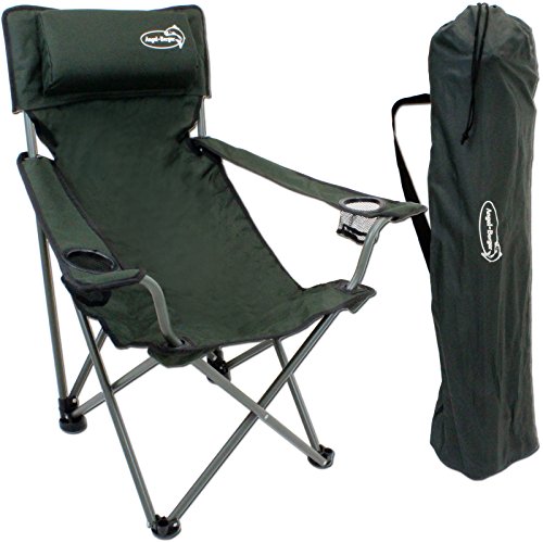 Angel Berger luxury folding chair with cup holders