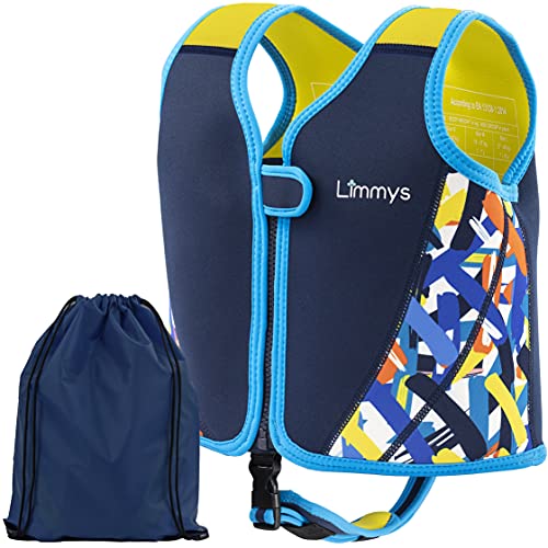 Limmys Premium Schwimmweste Kinder - Schwimmhilfe für Kinder und Kleinkinder – Moderne...