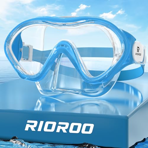 RIOROO Taucherbrille Kinder,Schwimmbrille Kinder für Jungen Mädchen...