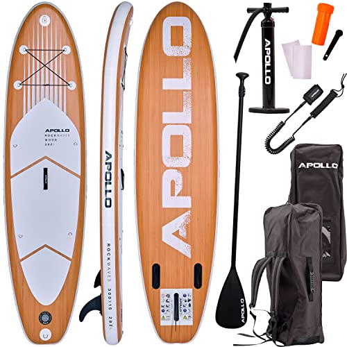 Apollo SUP Board Holzoptik