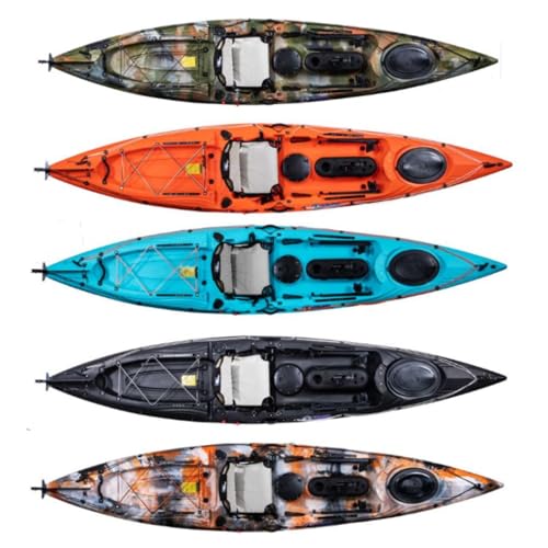 Galaxy Kayaks Alboran HV Sit on Top Angelkajak mit Fusssteuerung fishing kayak, Farbe...