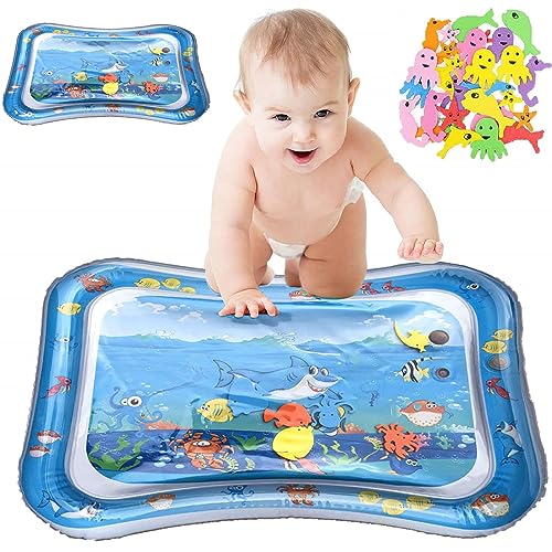 Wassermatte Baby,Wasserspielmatte Baby,Wasserspielmatte Spielzeug,Aufblasbare Bauchzeit...