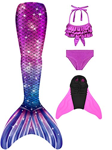 shepretty meerjungfrauenflosse mädchen Neuer Mermaid Tail Badeanzug für Erwachsene und...