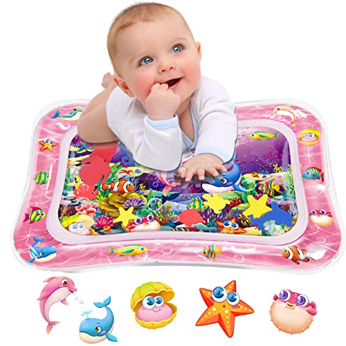 Infinno Wassermatte Baby, Baby Spielzeug für 3 6 9 Monate Mädchen und Jungen,...