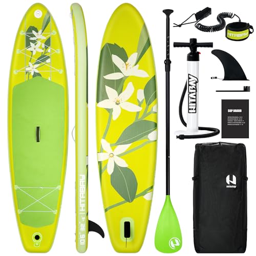 SUP Board Set Aufblasbares Stand Up Paddling Board mit Komplettes Zubehör und...