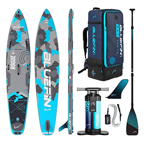 Bluefin SUP Rogue 12'6 Stand-Up-Paddelboard | Aufpumpbares Touren-Paddelboard |...