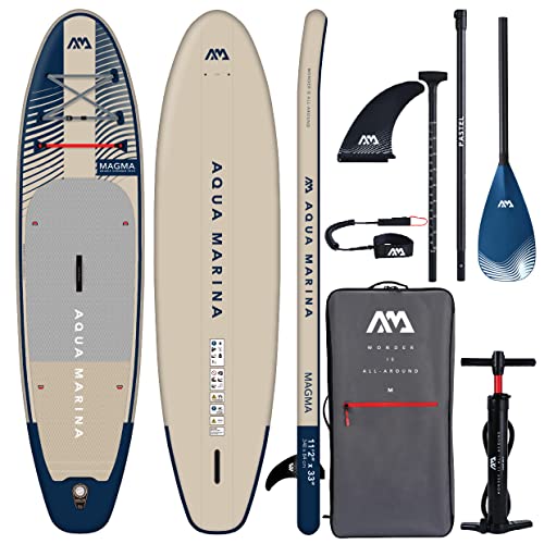 Aqua Marina Magma Aufblasbares Stand-Up-Paddle-Board (iSUP), 340 cm Länge