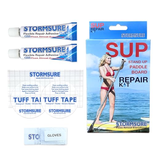 Stormsure SUP – Reparaturset für Stand-Up-Paddleboards – Reparieren Sie Risse und...