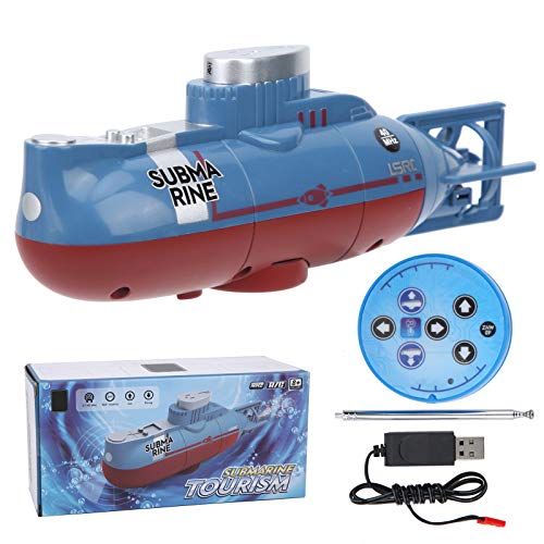 Ghzste Mini RC U-Boot-Spielzeug Aquariumdekoration, Simuliertes U-Boot-Modell,6 Kanal...