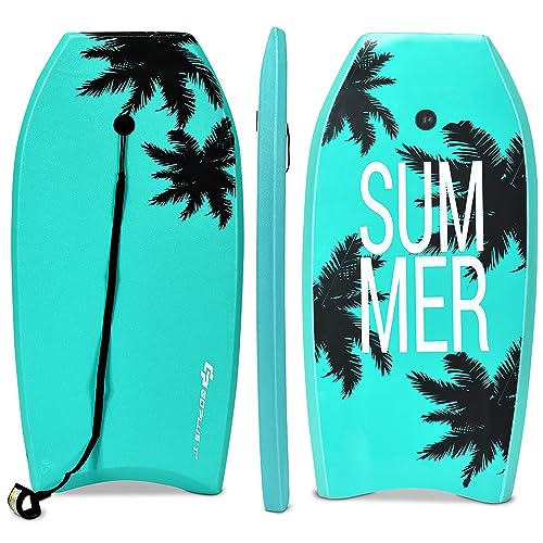 COSTWAY Bodyboard, Schwimmbrett Schwimmboard, Surfbrett Kinder, Surfboard, Sup-Board...