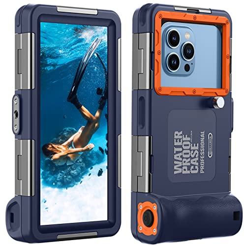 Lanhiem Wasserdicht Handyhülle IPX8 Universelle Tauchen Professionelle Handy Unterwasser...