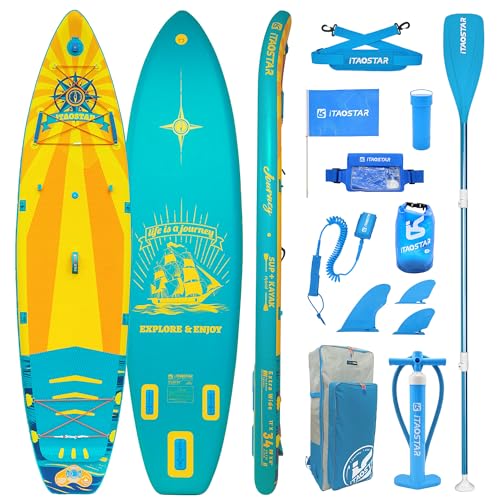 iTAOSTAR Journey J05A Stand Up Paddling Board,Extrabreit Sup Borad für Anfänger,...