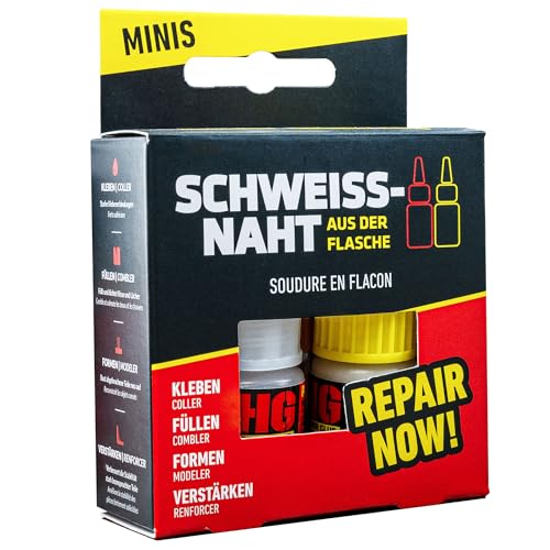 Die Schweißnaht aus der Flasche by HG Power Glue I MINIs I Sekundenkleber extra stark