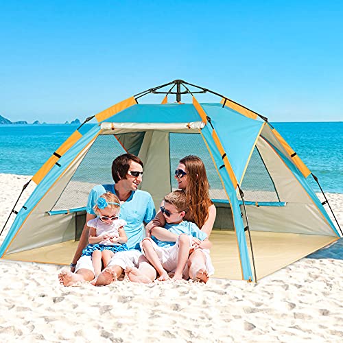 ZOMAKE automatic beach tent UV protection 50+