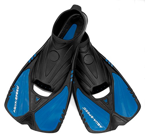 Aqua Speed Flossen Schwimmtraining kurz Erwachsene I Kurzflossen I Taucherflossen I...