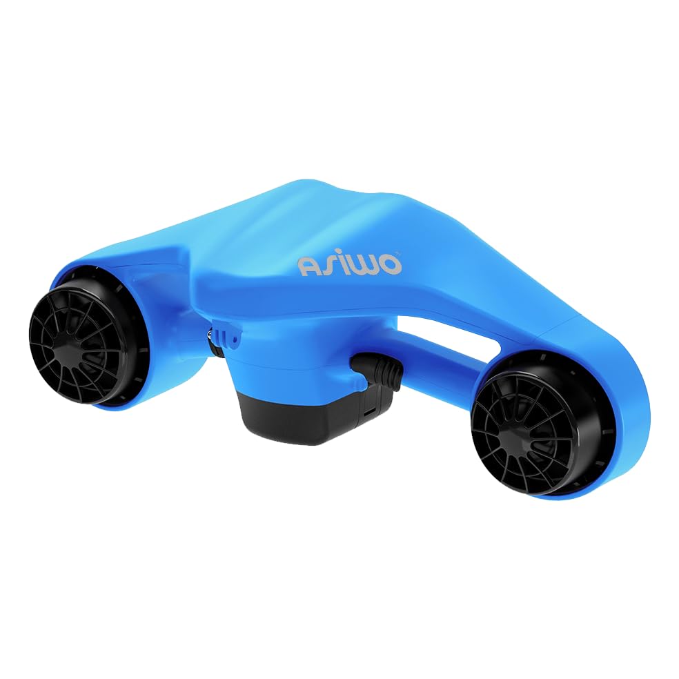 Asiwo underwater scooter diving scooter with action camera mount