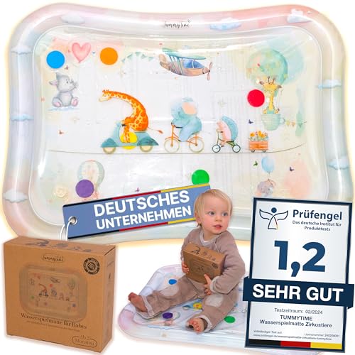 TummyTime Wassermatte XXL by Freudeskind, Baby Wasserspielmatte, 100% Phtalate- & BPA-frei...