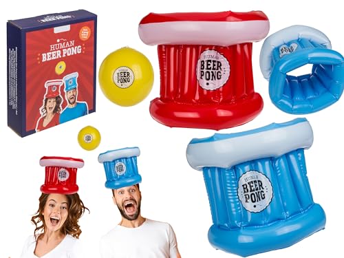 mucHome Beer Pong Spiele Gesellschaftsspiele Partyspiele Trinkspiele Beer Pong Becher...