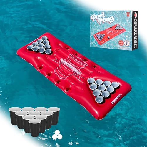 RedCupShop XXL Pool Pong Luftmatratze